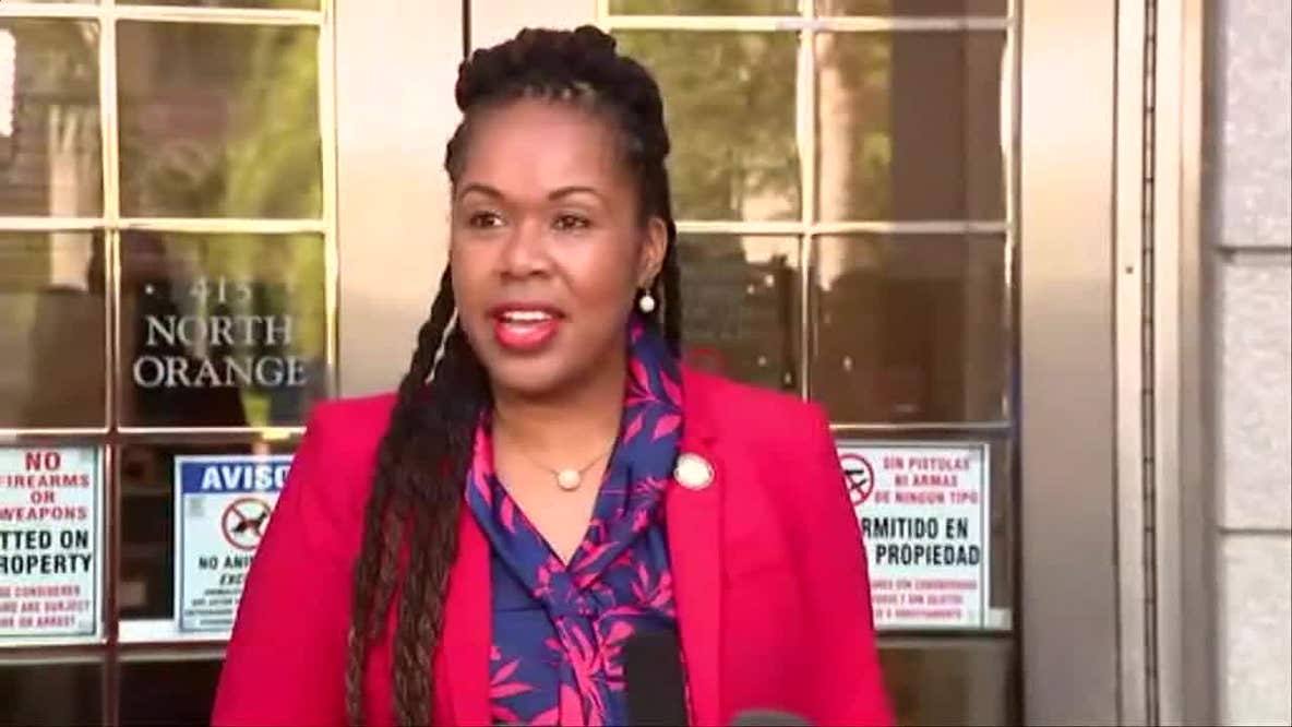 Raw: Monique Worrell reacts to suspension